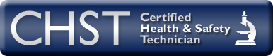 Certified Health & Safety Technician Certification badge