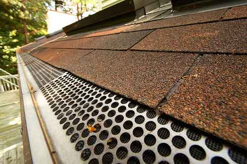 Gutter protection is NOT to be overlooked!