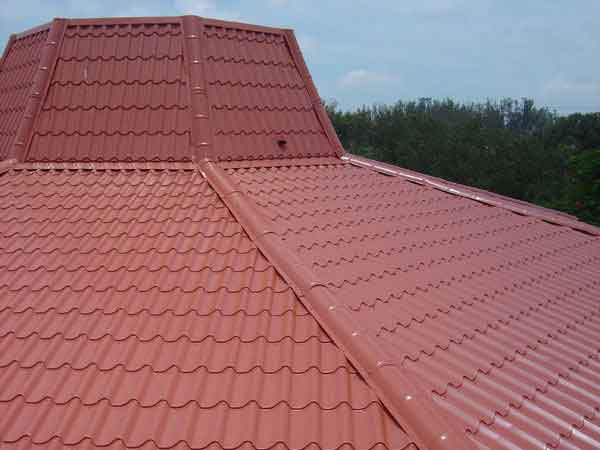 A not-so-typical metal roof
