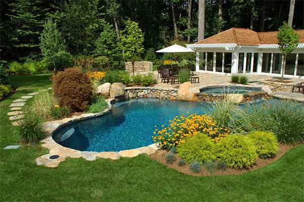 Picture of landscaping work